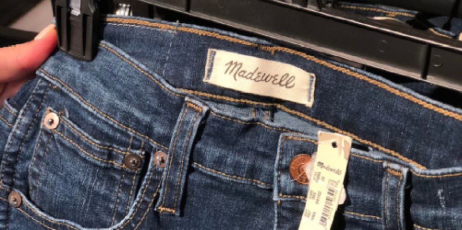 EXTRA 50% Off Madewell Jeans + Free Shipping | Styles from $14.99 Shipped (Reg. $128)