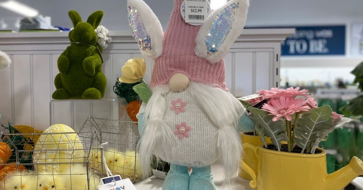 9 Spring Items We're Loving at Marshalls Easter Gnomes Only 12.99