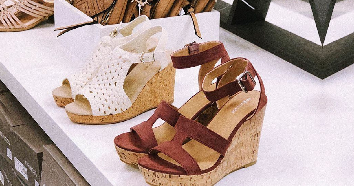 Maurices wedge online sandals