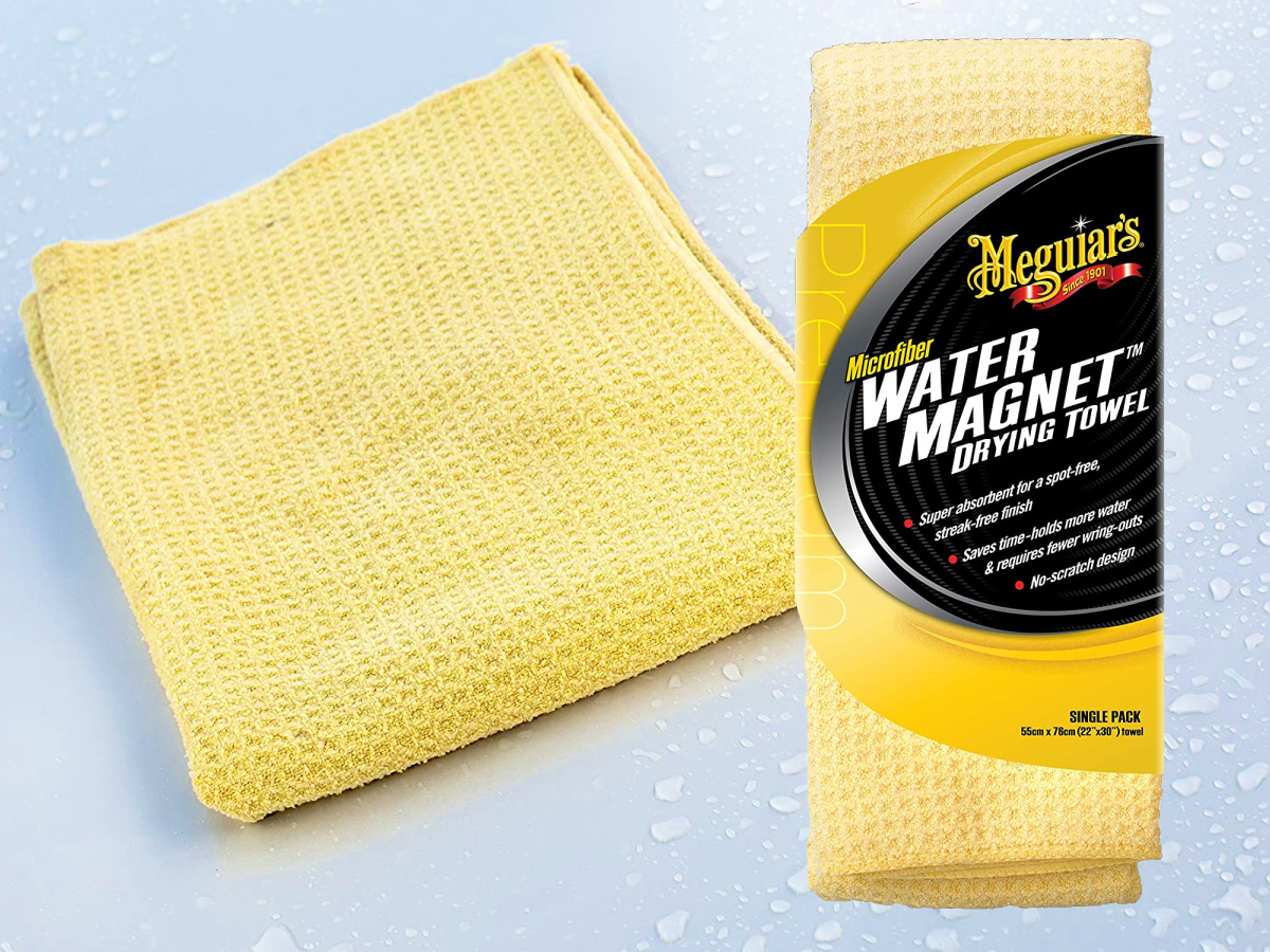 Meguiar's X2000 Water Magnet Microfiber Drying Towel Large Ultra Plush 22"x 30" 