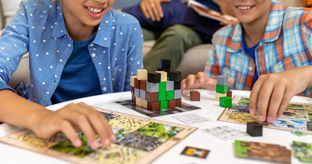 Minecraft themed board game