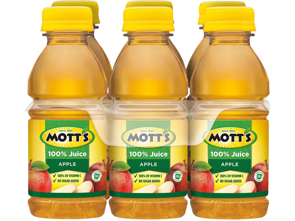 Mott's 100% Apple Juice 8-Ounce Bottles 6-Pack