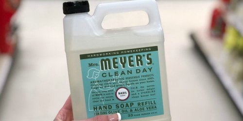 Mrs. Meyer’s Hand Soap Refill 33oz Bottle Only $4.89 Shipped on Amazon