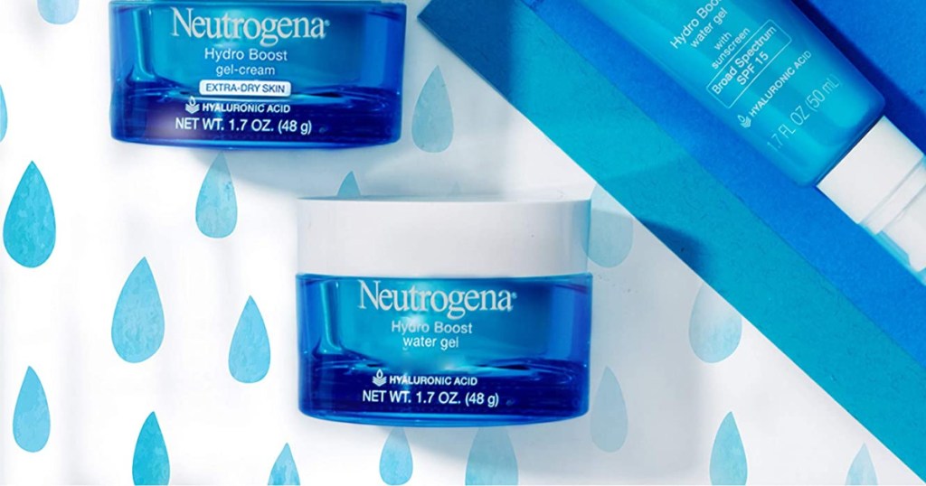 Neutrogena Hydro Boost skin products