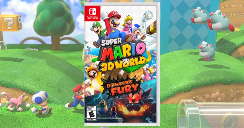 super mario 3d world + bowsers fursy nintendo switch video game