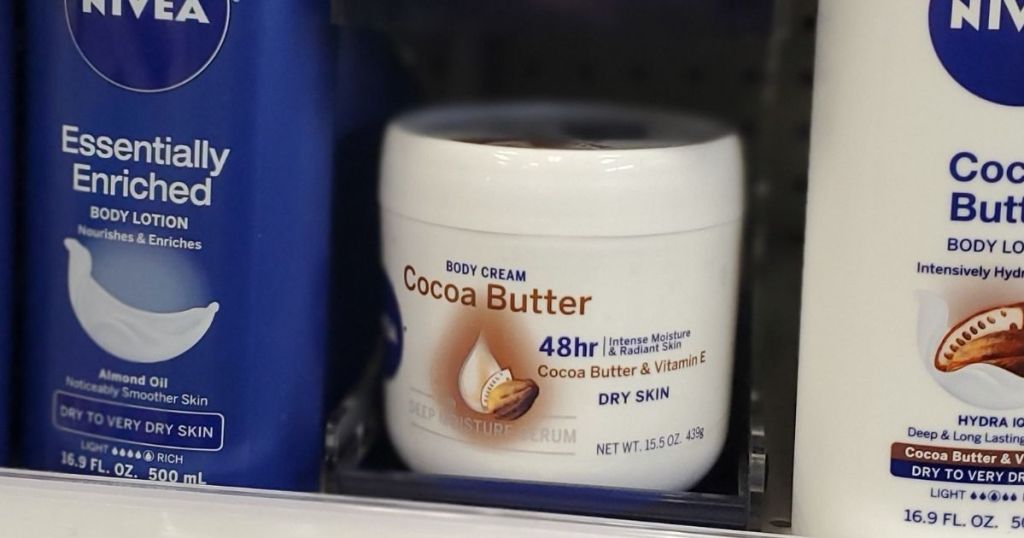 NIVEA Cocoa Butter Body Cream Jar Only $3.39 Shipped on Amazon