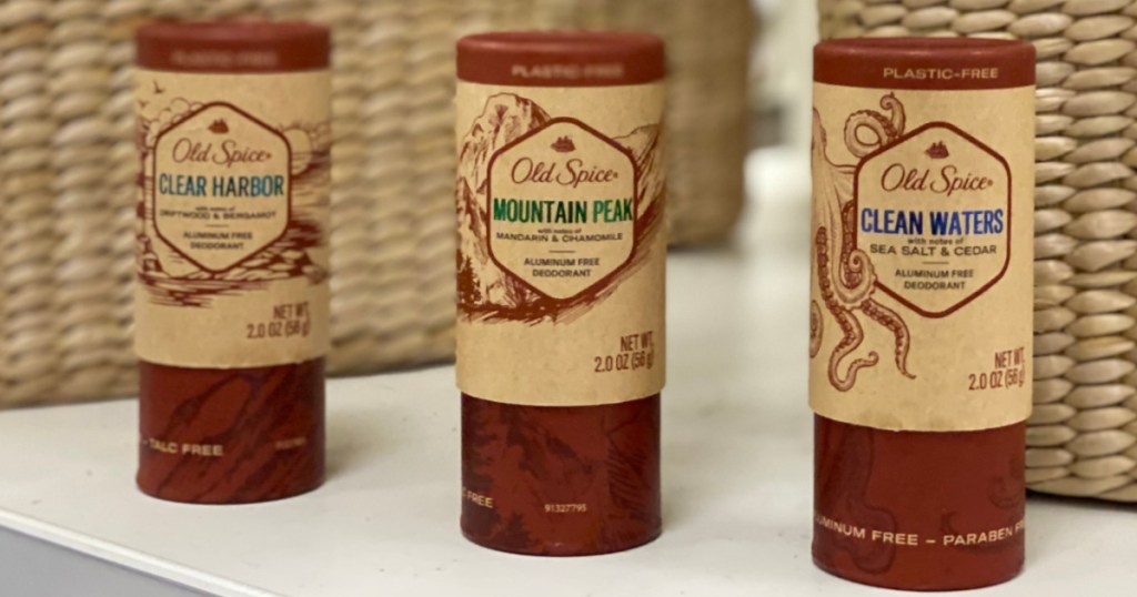 4 Old Spice Or Secret Deodorants W Sustainable Packaging Just 9 98 