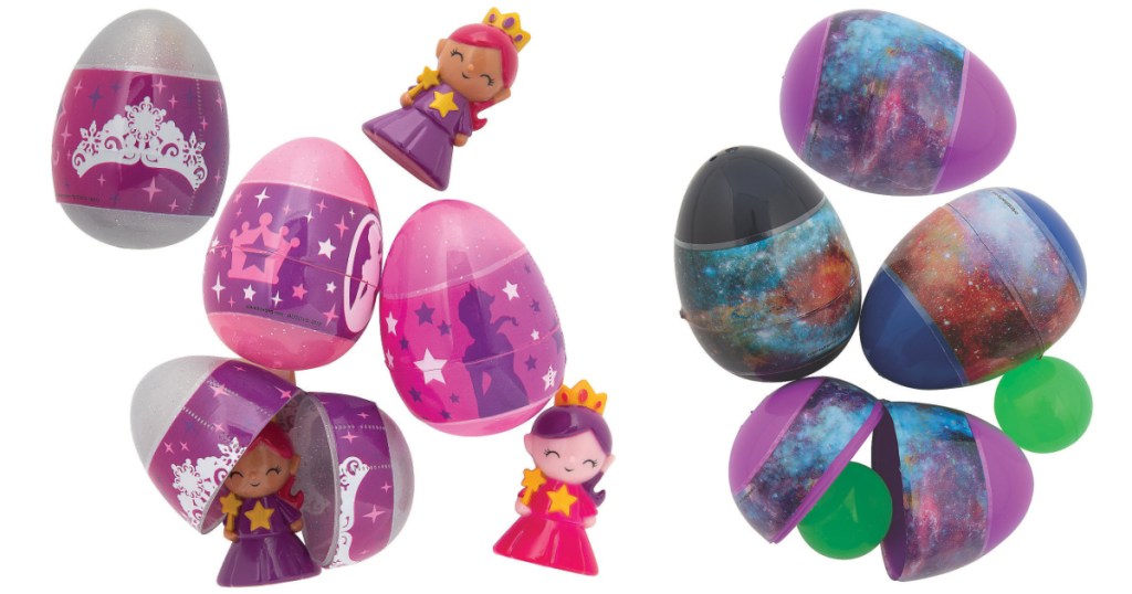 princess eggs and galaxy eggs from oriental trading