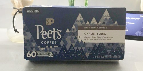 Peet’s Coffee Chalet Blend K-Cup Coffee Pods from $22.48 Shipped on Amazon (Regularly $35)