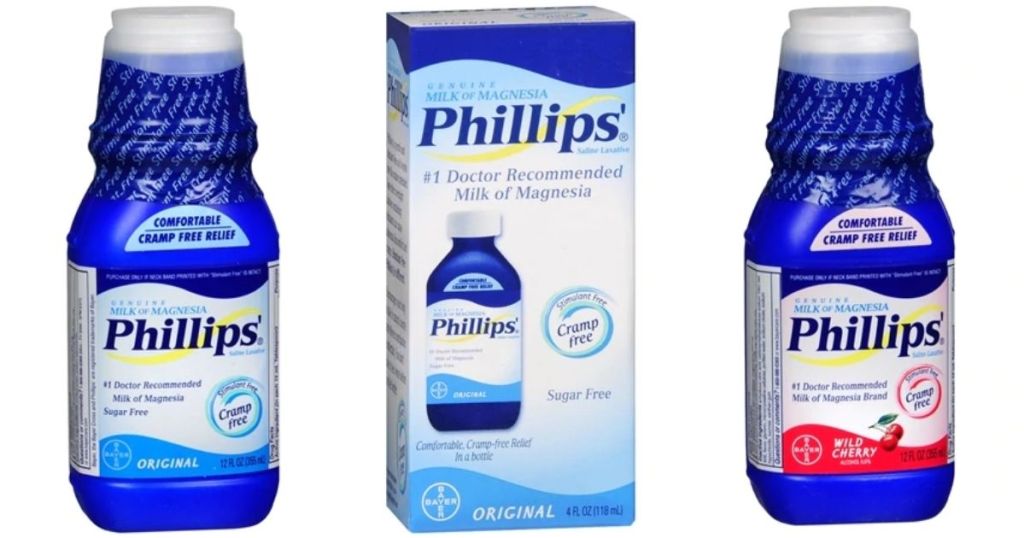 3 Phillips Milk of Magnesia Products