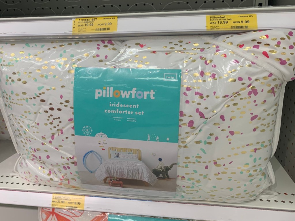 pillowfort iridescent comforter set 