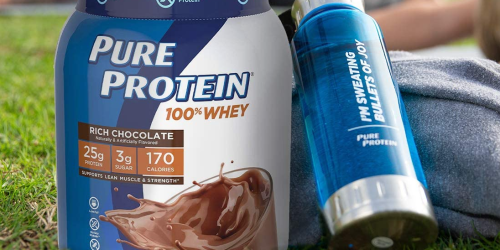 Pure Protein Powder 1-Pound Container Just $7 Each Shipped on Amazon (Reg. $16)