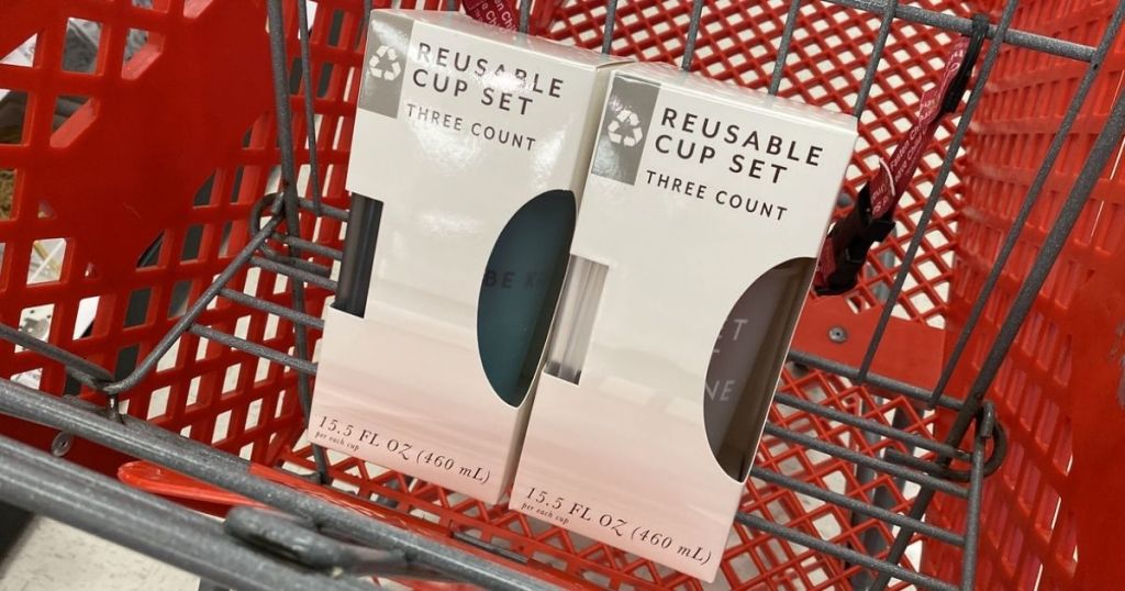 Reusable Cups Target Bullseye