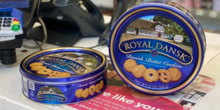 Royal Dansk Butter Cookies Tin Only $2.99 Shipped on Amazon