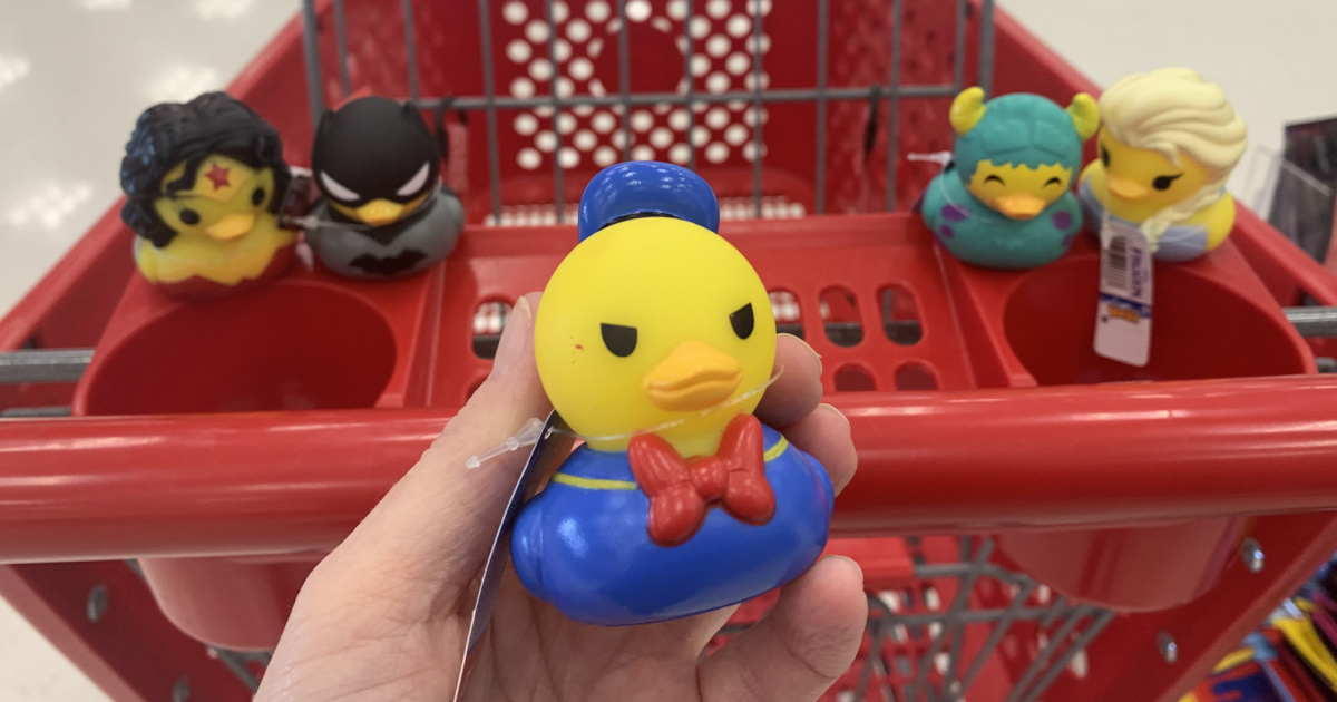 Character Rubber Ducks Only 1 at Target Disney, DC Comics, & More