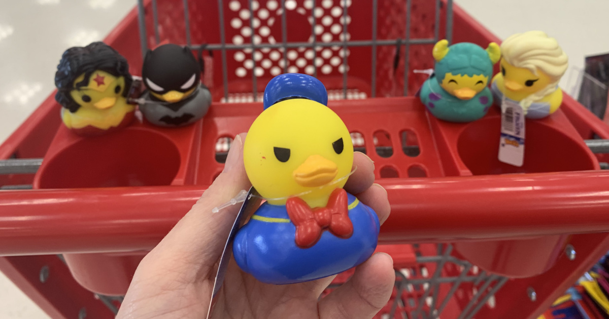 Character Rubber Ducks Only 1 at Target Disney, DC