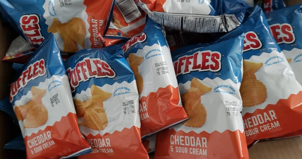  Ruffles Potato Chips, Original, 1.5 Ounce (Pack of 64)