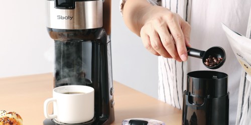 Self-Cleaning Single Serve Coffee Maker Just $35 Shipped on Amazon | Brews K-Cups & Ground Coffee