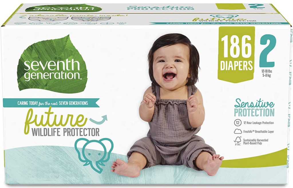 Seventh Generation brand diapers