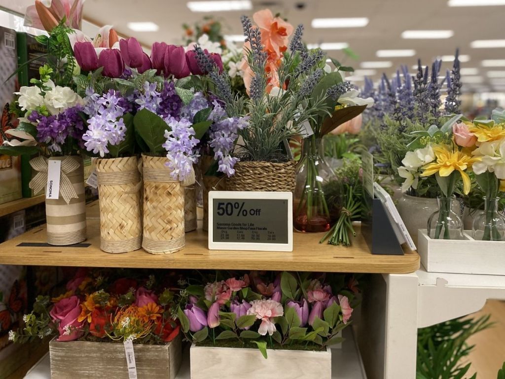 Sonoma Goods for Life Floral on display in store