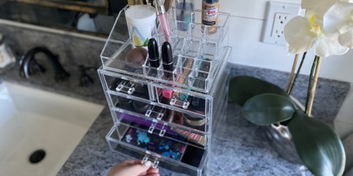 Highly Rated Makeup & Jewelry Storage Case from $18 on QVC.com