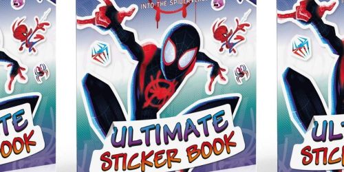 Marvel Spider-Man: Into the Spider-Verse Ultimate Sticker Book Only $3.59 (Regularly $7)