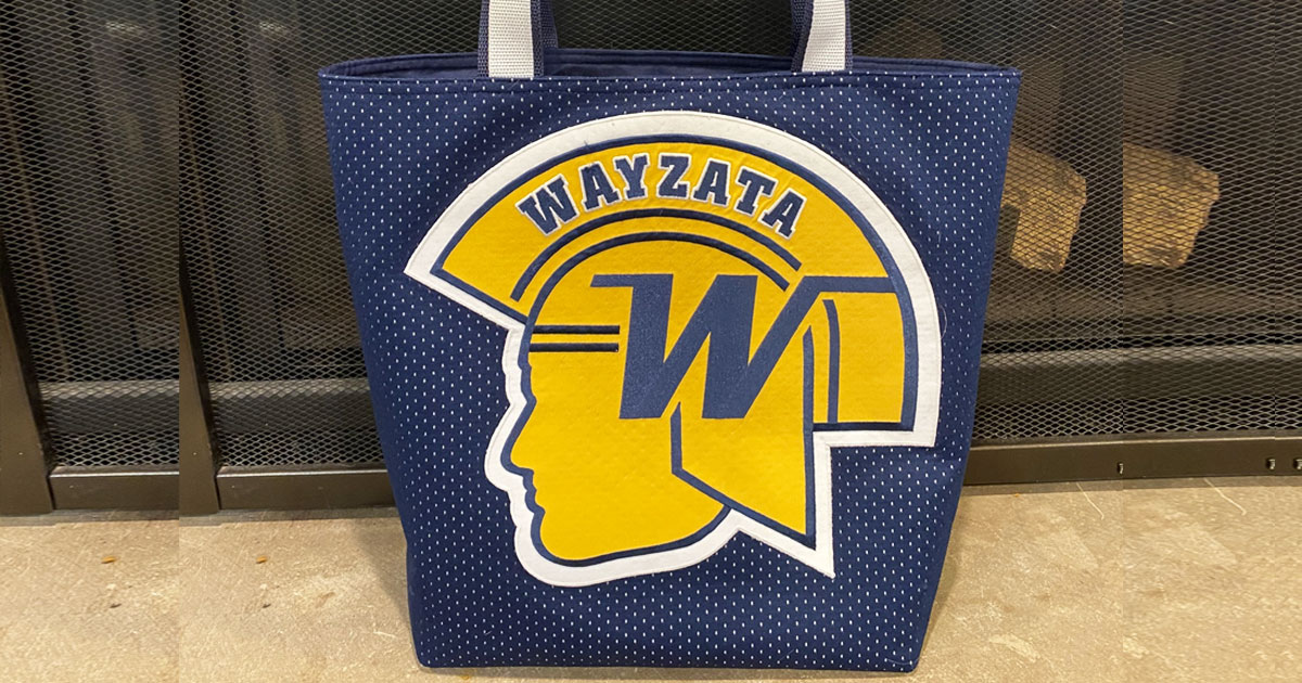 Check Out How This Reader Upcycles Old Team Gear into Beautiful Tote Bags