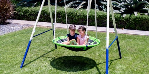 Deluxe Saucer Swing Set w/ Headrests Only $79 Shipped on Walmart.com (Regularly $180)