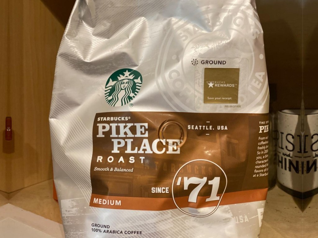 Starbucks Ground Coffee Pike Place