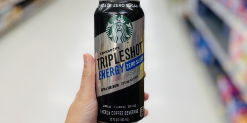 FREE Starbucks TripleShot Zero After Cash Back at Walmart