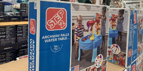 Step2 Archway Falls Water Table Only $38.99 at Costco | Includes 13 Water Toys
