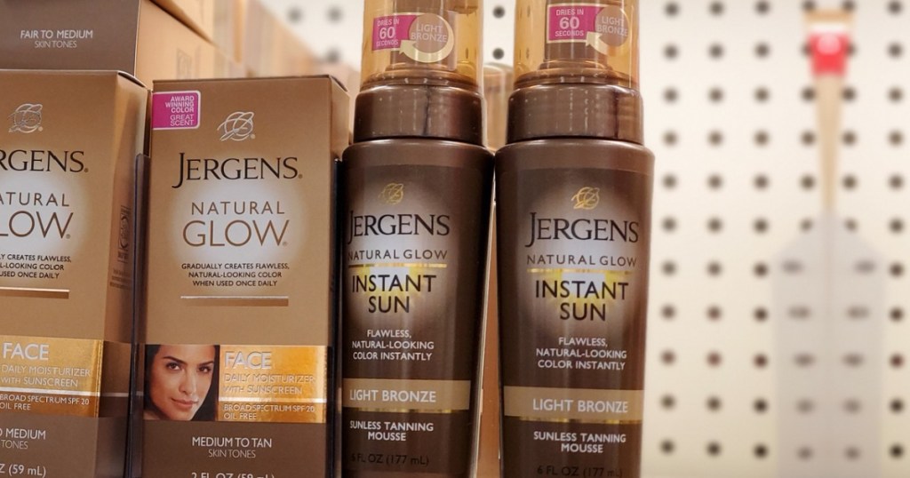 jergens sunless tanner at target