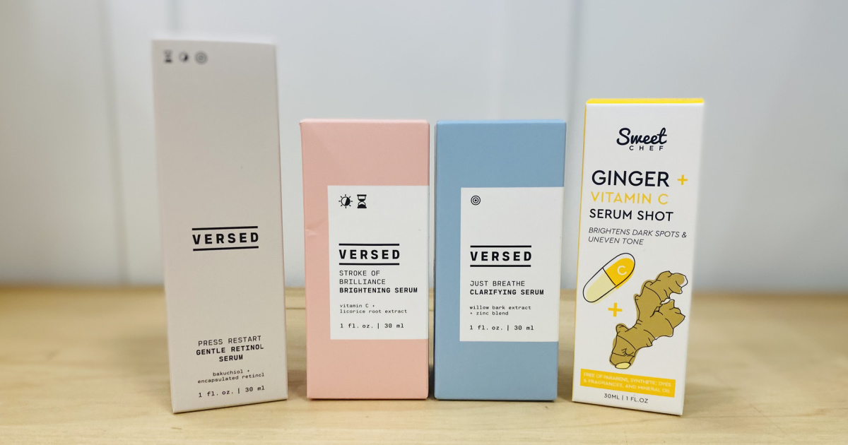 versed retinol target