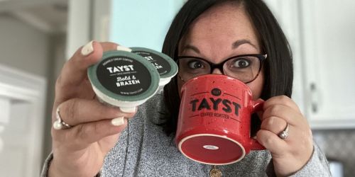 Tayst Compostable Coffee Pods 20-Count & Coffee Mug Only $8 Shipped | Keurig Compatible
