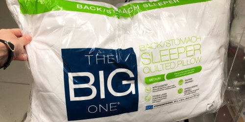 The Big One Pillows & Bedding from $6.99 (Regularly $20+) | Free Shipping for Select Kohl’s Cardholders