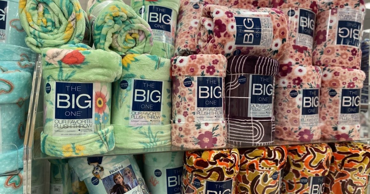 The Big One Plush Throw Blankets from $7 Shipped for Select Kohl's  Cardholders (Regularly $30)