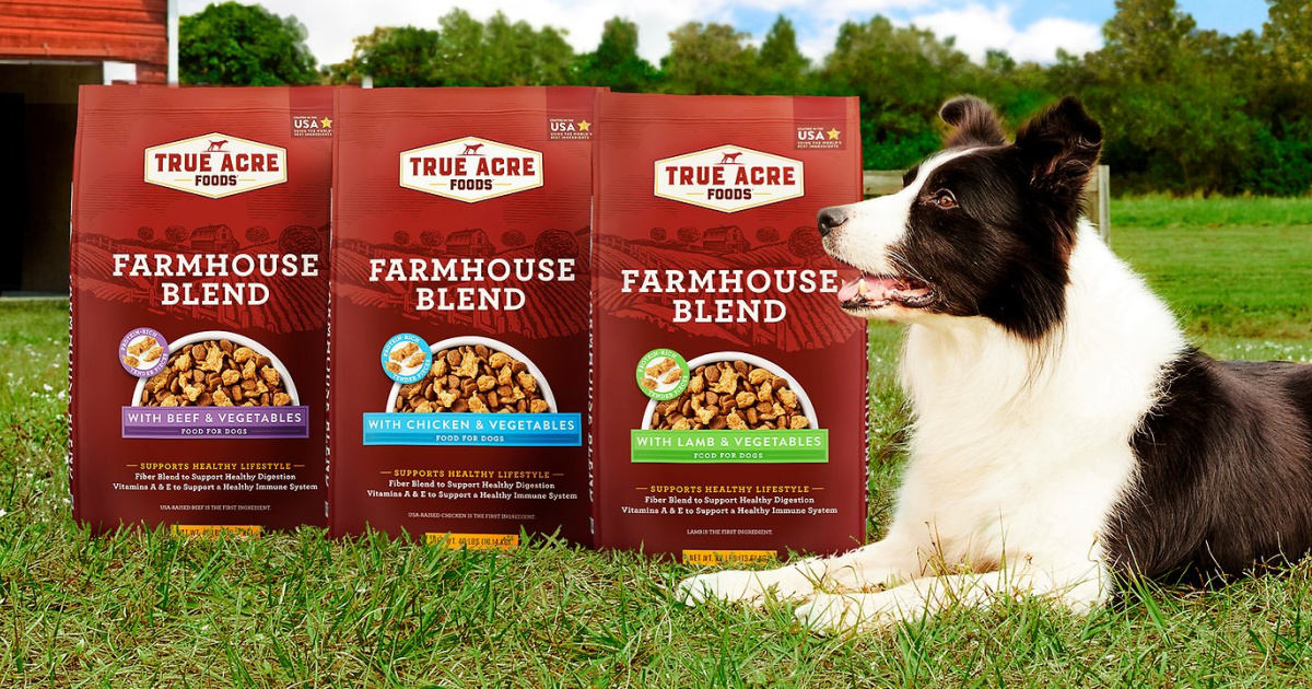 True acre dog store food