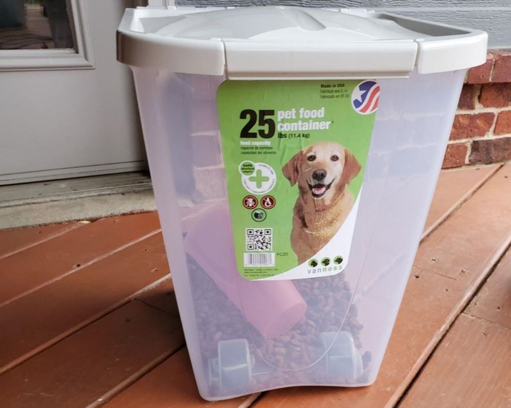 Van Ness 25lb Pet Food Container