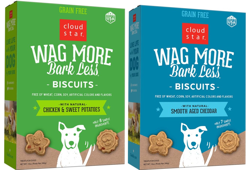 2 boxes Amazon dog biscuits