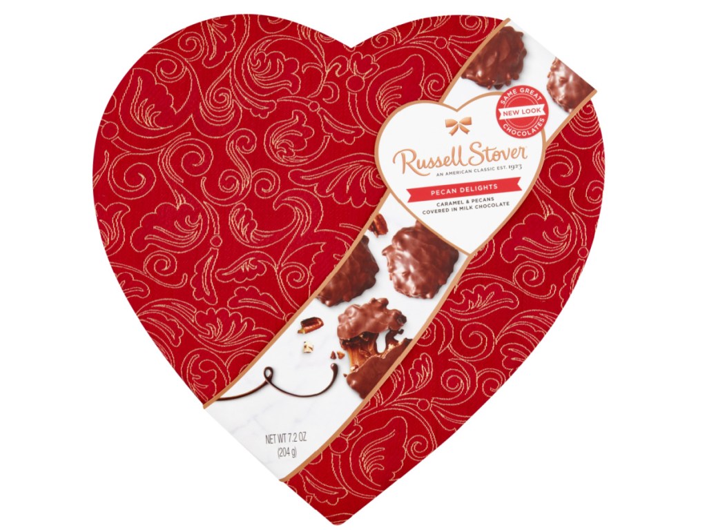 russell stover candy heart