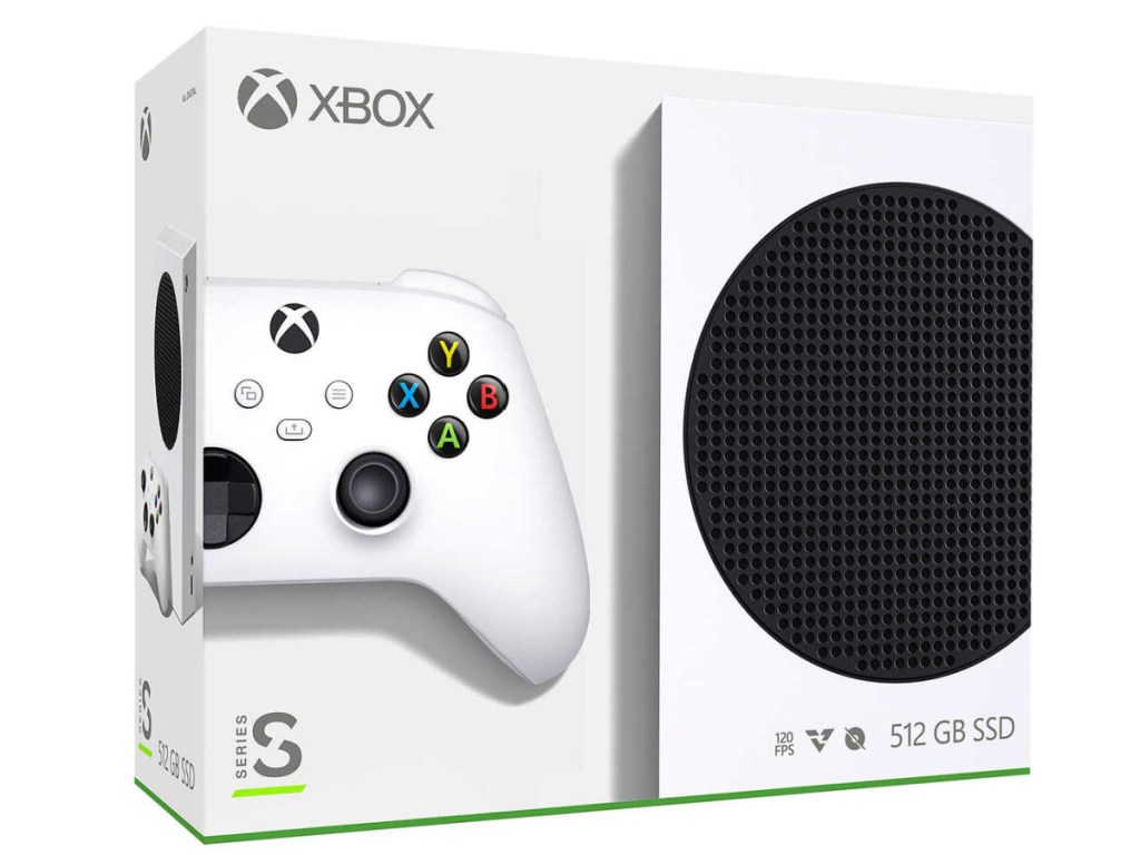Xbox series S in box