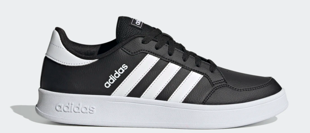 kids black and white adidas