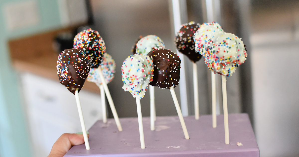 Brussels Sprouts Cake Pops - April Fool's Day Prank - For the Love of Food