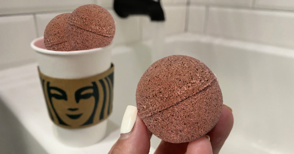 New Starbucks Bath Bombs Let You Bathe In Coffee Hip2Save