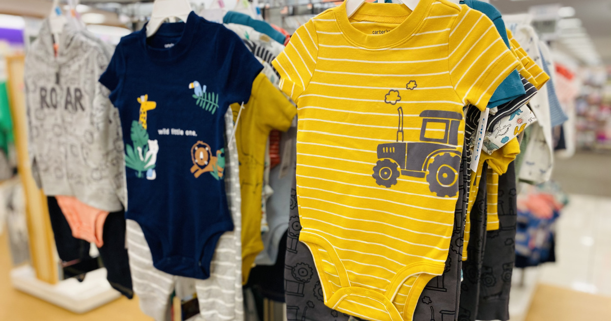 carters baby apparel in store at kohls