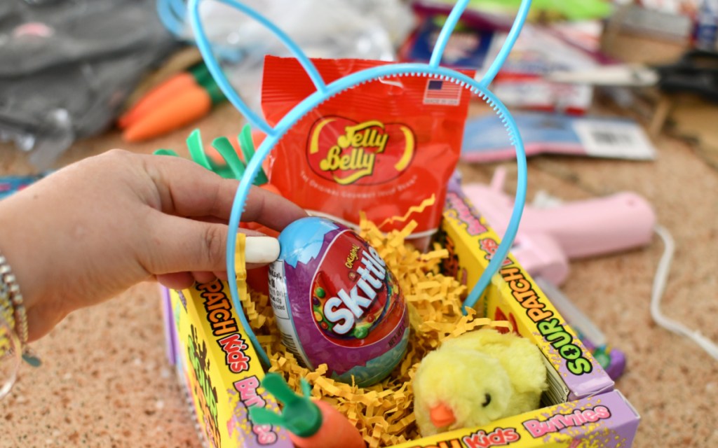 Easy DIY Easter Basket Using Dollar Tree Candy Hip2Save