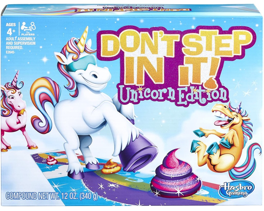 doon't step in it unicorn game