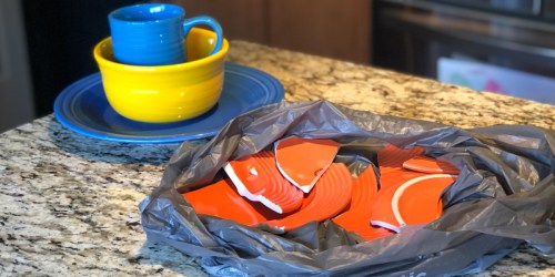 This Fiesta Dinnerware Dupe is JUST $1 Per Piece – See How They Performed in My Drop Test!