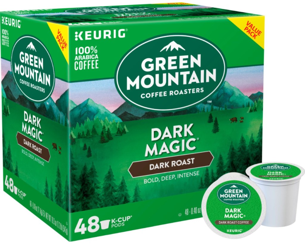 green mountain k cups box