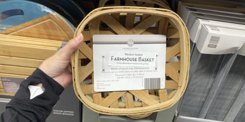 Farmhouse Baskets Just $8.99 at ALDI + More Home Finds